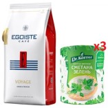 Кофе зерно, хлебцы 3шт